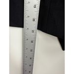 Theory  Women Lanai Navy Blue  Wool Blazer Jacket Collarless Open Front Size 0 Photo 6