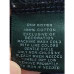 Ralph Lauren Lauren Navy White Striped V Neck T Shirt Dress Size Medium Photo 4