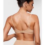 NWT INLYRIC Womens Unlined Scoop Bra Warm Beige Nude Size 34A Underwire Tan Photo 1