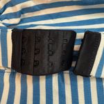 MeUndies New Curvy UltraModal Feel Free Ruched Bralette Amalie Stripes Blue XL Photo 8