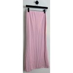 Reformation  Adalynn Knit Two Piece in Pink Rose Size Small (Skirt) Medium (Top) Photo 7