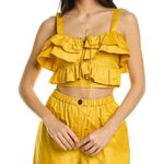 Jason Wu  Sweetheart Ruffled Crop Top‎ Sz 0 Photo 12