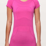 Lululemon athletica Fuchsia Short Sleeve Tee Photo 0