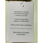NWT Auden Unlined Balconette Bra Photo 2