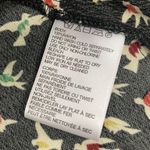 Cooperative Women's Black skater dress with multi-color bird print size 0 Photo 11