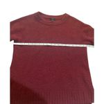 J. Crew wine red womens sweater sz XS merino wool blend Red Photo 6