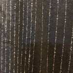 Rebecca Taylor  Navy Striped Wool Blend Wide Leg Pants Photo 2