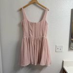 Reformation BNWT  Contessa Velvet Dress Cherry Blossom Size 12 Photo 2