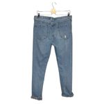 Vintage American Vintage Taper Destroyed Button Fly Jeans Blue Size 12 Photo 6