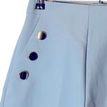 ZARA dress shorts baby blue gold buttons #1608/032/406 Size XS blogger favorite Photo 3