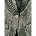 Ramy Brook Women's Gold Wren Lined Metallic Single-Breasted Blazer Size 2 Photo 2