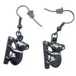 NEW Koala climbing on bamboo fashion earrings Photo 0