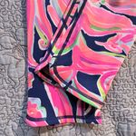 Lilly Pulitzer  Weekender High-Rise Midi Legging – Banana Flambé Print Size S🧡 Photo 2