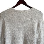 BB Dakota Women Sweater XS Cream Textured Boucle Soft Cozy Minimalist Earthy Photo 3