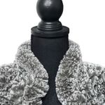 AQUA Bloomingdale ‎ Faux Fur  Vest Sleeveless  Grey Photo 4