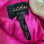 Laundry by Shelli Segal Ruffled One-Shoulder satin mini Dress barbie pink Photo 9