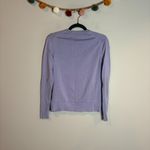 Brooks Brothers  lavender periwinkle silk blend cardigan sweater Photo 4