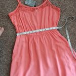 Divided H&M pink floral lace mini dress size medium Photo 12