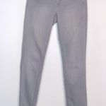 Ann Taylor LOFT Tag 25/0 Actual 28 Low-Rise Relaxed Skinny Jeans Gray Moto Photo 3