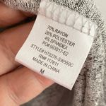 Potters Pot Gray Marled V Neck Lace Trim Long Sleeve Soft Knit Sweater Top M Size M Photo 5