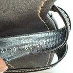 Stuart Weitzman black leather wedge slides, made in Spain, size 8.5AA Photo 10