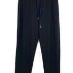 Joie  Black Drawstring Relaxed Fit Jogger Pants Photo 9