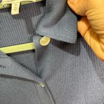 & Other Stories & Other Stories Wool Blend Ribbed Slim Fit Cardigan Sz S Blue Photo 4