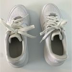 Nike NWOT  Triple White Air Force One Platform Sneakers Photo 5
