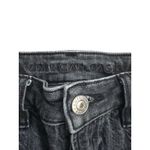 AMERICAN EAGLE Black Gray Wash Jeans Size 000 Short Photo 6