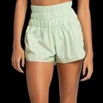 Free People Movement High Rise Running Shorts Lime Green SZ L Photo 3