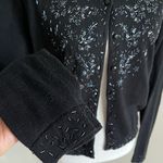 Kathie Lee Collection  Black Knit Cardigan Photo 4