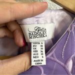 Badgley Mischka Belle  Lace Overlay Dress Size 6 Photo 4