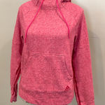 Adidas  Women's Medium Heathered Pink Pullover Cotton Athletic Hoodie Sweatshirt Photo 0