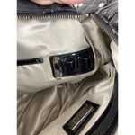 Badgley Mischka American Glamour x  Bag Black Leather Hobo Shoulder Bag Purse Y2K Photo 11