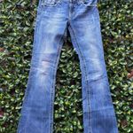 Miss Me Low-Rise Boot Stretch Jeans Signature Rhinestone Women’s Denim 28 Photo 0