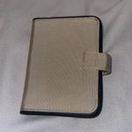 Calvin Klein VINTAGE SIGNATURE  TAN NYLON BI FOLD WALLET PHOTO ALBUM Photo 1
