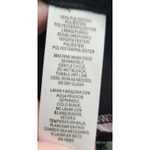 Alex Evenings Womens Blouse Size L Black Floral Bell Sleeve Sheer Top Photo 7