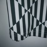 Newport News  Easy Style M Black White Stripe Top Photo 1