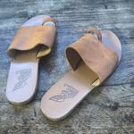 Ancient Greek Ligia sandals tan leather size 39 or us 9 Photo 5