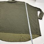 Bryn Walker  Green Houndstooth Womens Size XXS‎ Tunic Top Oversized Mock Neck Photo 7