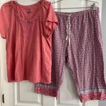 Croft & Barrow Capri Pajama Set Size XXL Photo 0