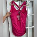 Ralph Lauren One Piece Slimming Swimsuit Swim Dress Orchid Pink Plus Size 20W Photo 4