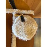 Anne Klein Women Camel color Faux leather Faux Shearing Small Totes Bag handbag Photo 8