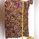 Unbranded 1960s Floral Tapestry Swing Coat | small/medium Pink Photo 13