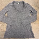 Banana Republic  Womens Medium Dark Gray Wool Cashmere Blend Sweater Long Sleeve Photo 0