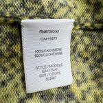 Equipment  Femme Cashmere Sloane Diamondback Python Sweater Blazing Yellow Size M Photo 9