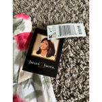 Jaclyn Smith NWT Vintage‎  women's Cream with pink flowers maxi skirt size medium Photo 4