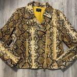 Tahari “ Women’s Snake Print Moto Jacket Size M • New w/o Tags • Photo 0