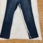 Ymi  Jeans Women's Skinny Mid Rise Size 13 Blue Dark Wash Denim Embroidered Pocke Photo 4