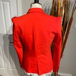 ZARA Vintage Neon Blazer Bright Fit Flare Preppy Tomboy Work Fall Summer Colorful Coastal Western Neon Pop Flashy Photo 3